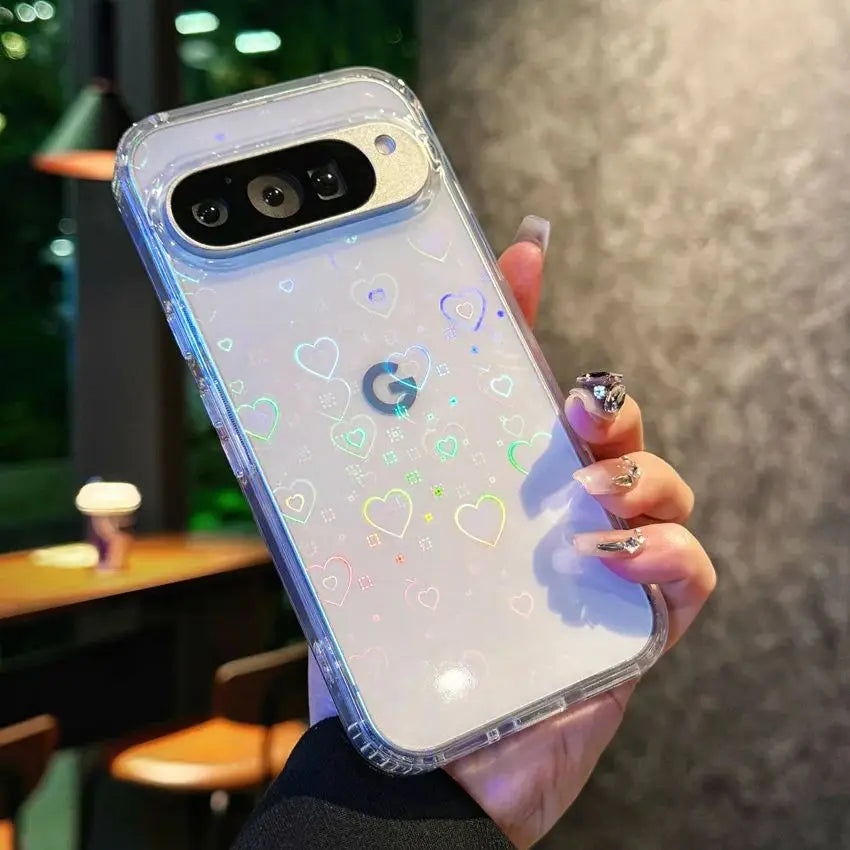 Sparkle Heart - Google Pixel phone case